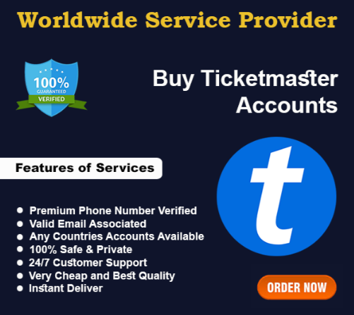 Buy Ticketmaster Accounts