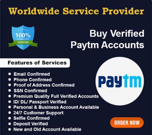 Buy Verified Paytm Accounts