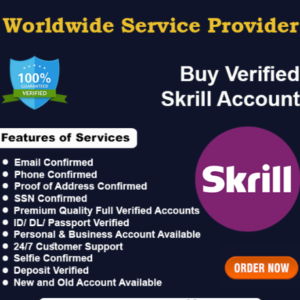 Buy Verified Skrill Account