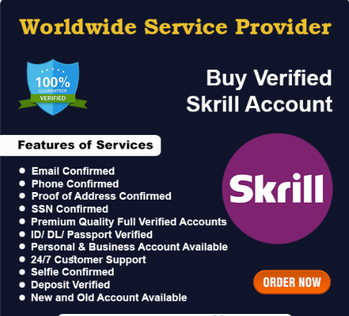 Buy Verified Skrill Account